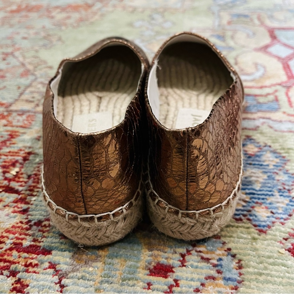 Jack Rogers Metallic Bronze Espadrilles - Picture 5 of 6